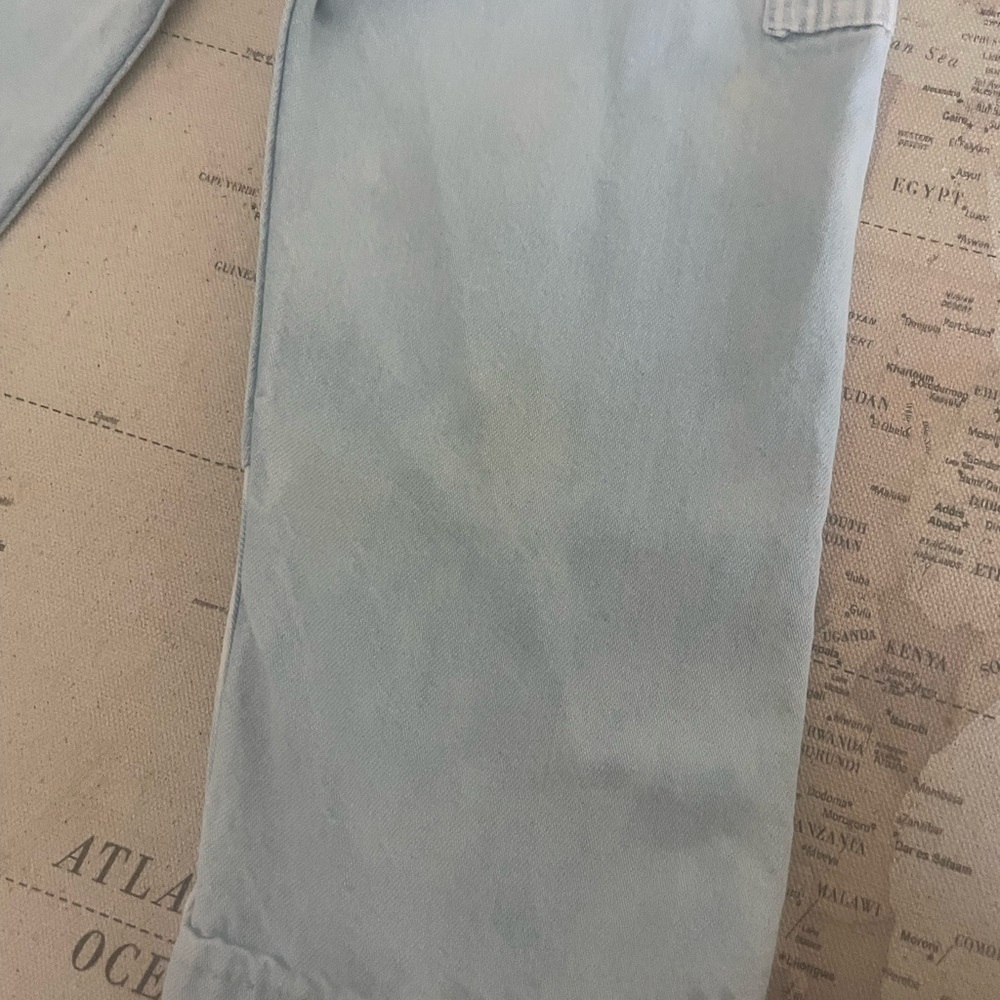 Oshkosh B’gosh Vintage Made in USA Light Blue Denim Pant Size 2 - Picture 10 of 13